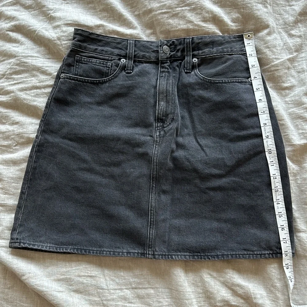 Madewell Rigid Denim A-Line Skirt